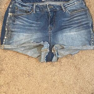 Denim Blue Women's Shorts